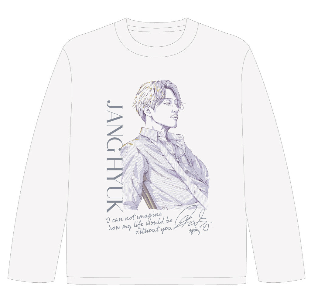 ロングスリーブTシャツ 2024 チャン・ヒョク オリジナルグッズ