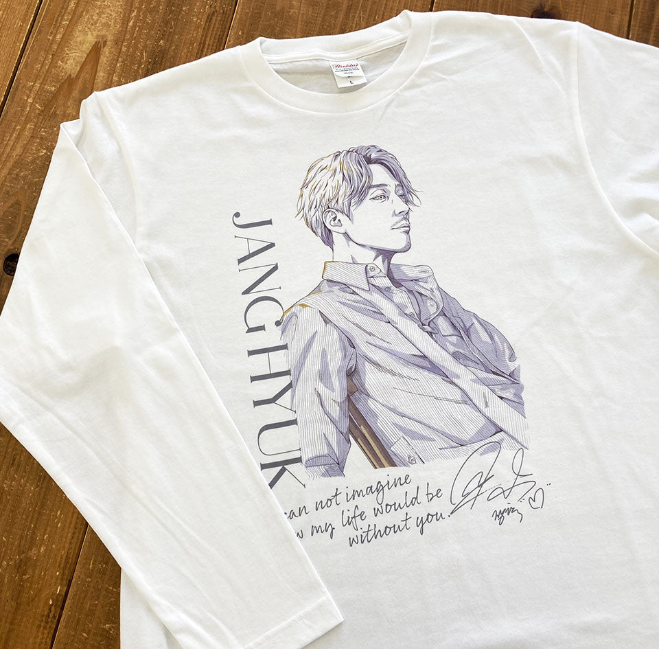 ロングスリーブTシャツ 2024 チャン・ヒョク オリジナルグッズ